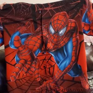 Spiderman button down
